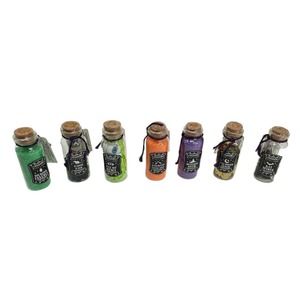 Halloween  Decorative DIY Mini Potion Bottles Full Set Of 7